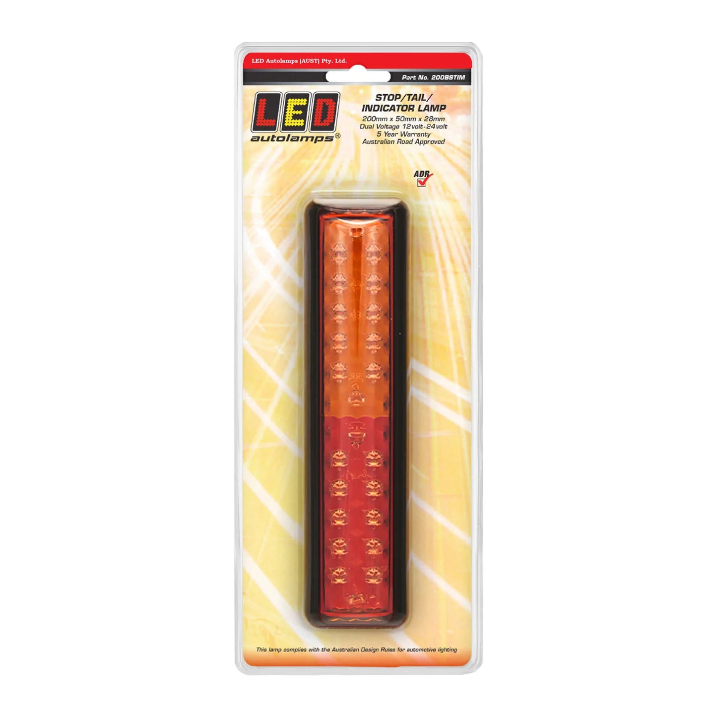 LED STOP/TAIL/IND BLK