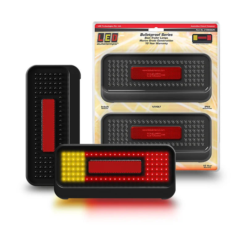 LED BOAT TRAILER LAMPS PAIR