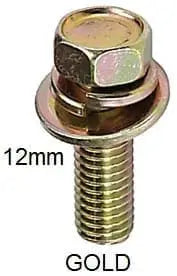 CARKLIP BOLT M8x25 WASHER 12MM 4PK