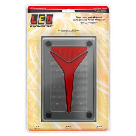 LED STOP TAIL IND SEQUENT LAMP 12-24V 2PK
