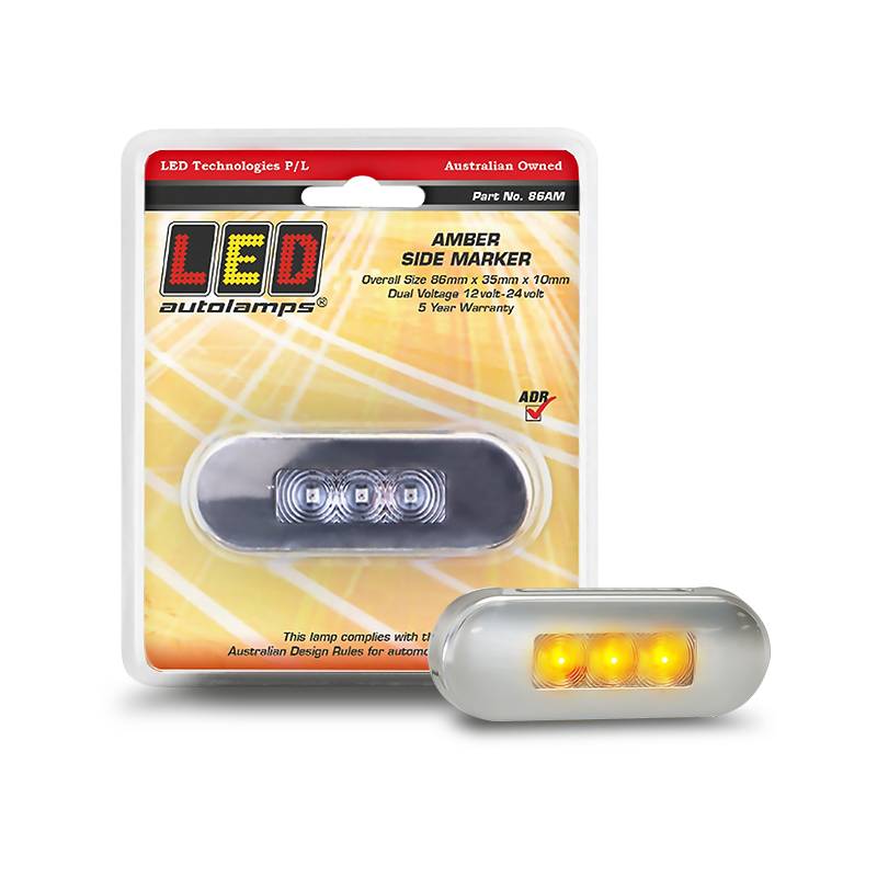 LED AMBER SIDE MARKER