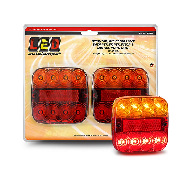LED TRAILER LIGHT SQA PAIR