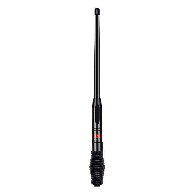 ANTENNA 580mm 2.1dBi GAIN BLK GROUND INDEPENDANT WITH LEAD BLACK FIBREGLASS 477MHZ