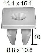 CARKLIP GROMMET 4PK.