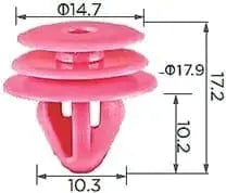 CARKLIP TRIM CLIP 4PK.