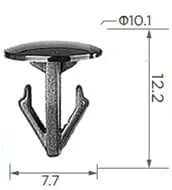 CARKLIP BONNET SEALS UNIVERS 5PK.