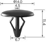 CARKLIP BONNET SEALS