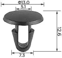 CARKLIP X-TREE CLIP 6PK.