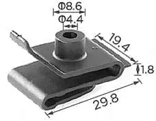 CARKLIP GUARD LINER 3PK