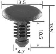 CARKLIP X-TREE CLIP 6PK.