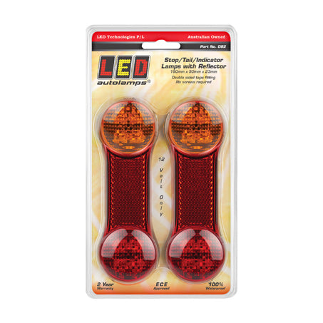 LED TAIL LAMP DOG BONE STYLE