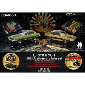 1:24 TWIN SET GREEN LJ GOLD XU1