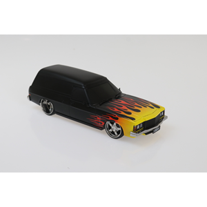 1:24 HJ PANEL VAN FLAMES LIGHT UP