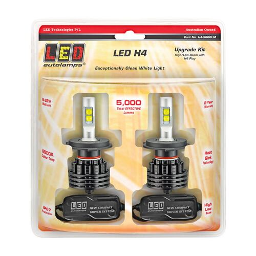 LED HEAD LIGHT H4 5000LM
