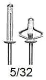 CARKLIP RIVET FOLDING 19MM 6PK.