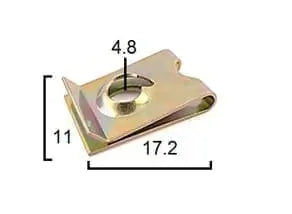 CARKLIP 8G SHORT SPEEDCLIP 3.2MM