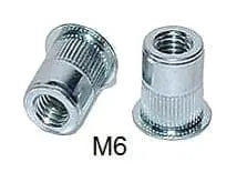 CARKLIP NUT INSERT M6 5PK