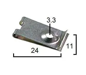 CARKLIP 8G LONG SPEEDCLIP 3.2MM