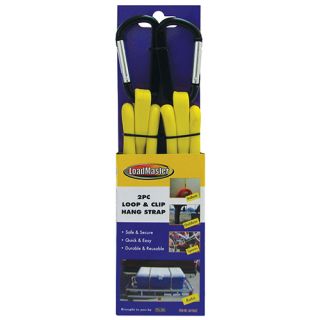 STRAPS LOOP & CLIP HANG 2PK
