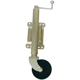 JOCKEY WHEEL 6'' W/SWING UP BRACKET