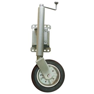 JOCKEY WHEEL 10'' SOLID SWING UP