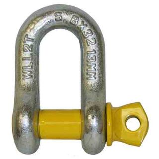 D SHACKLE RATED 13MM 2T
