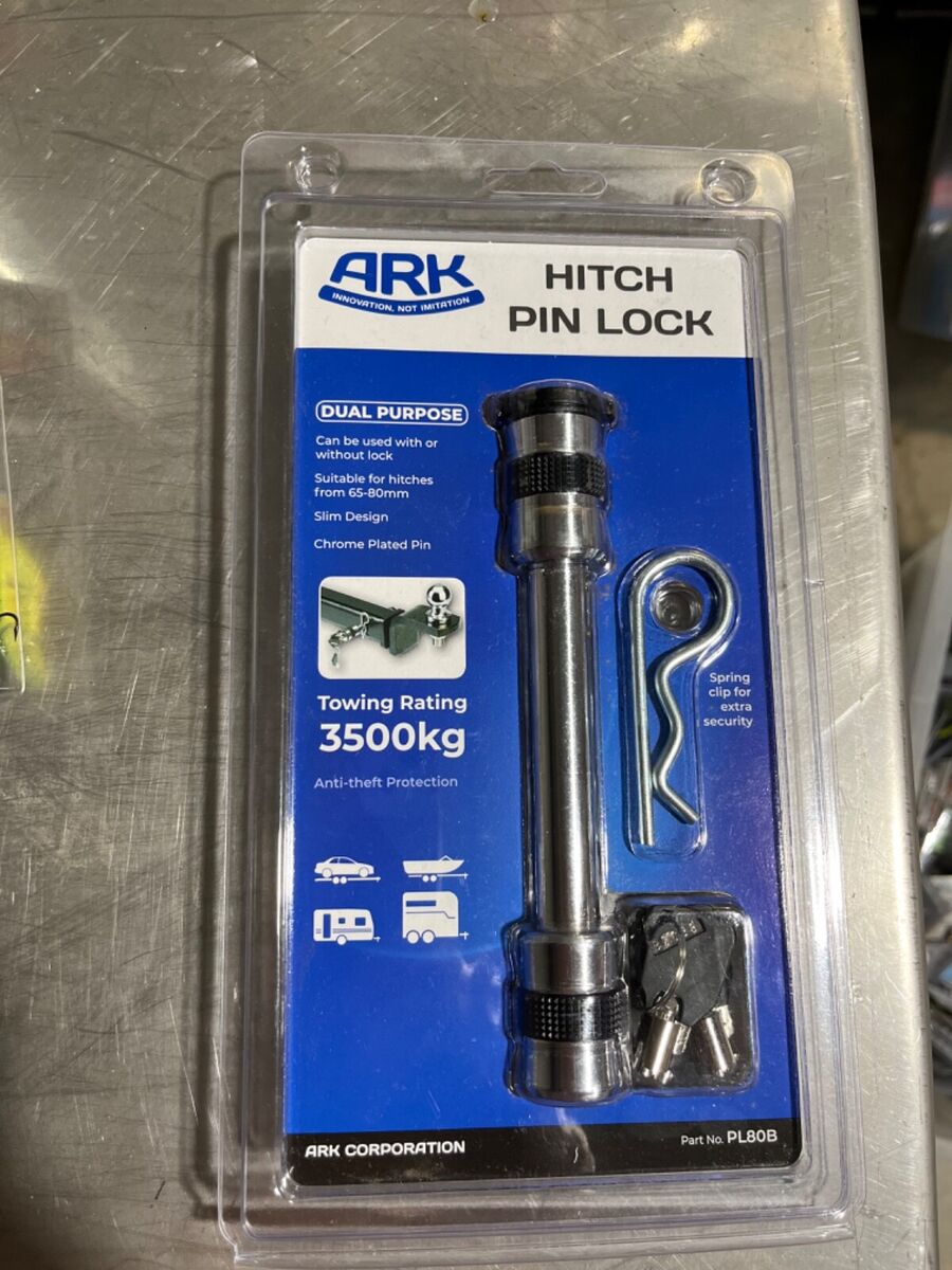 TRAILER HITCH PIN LOCK