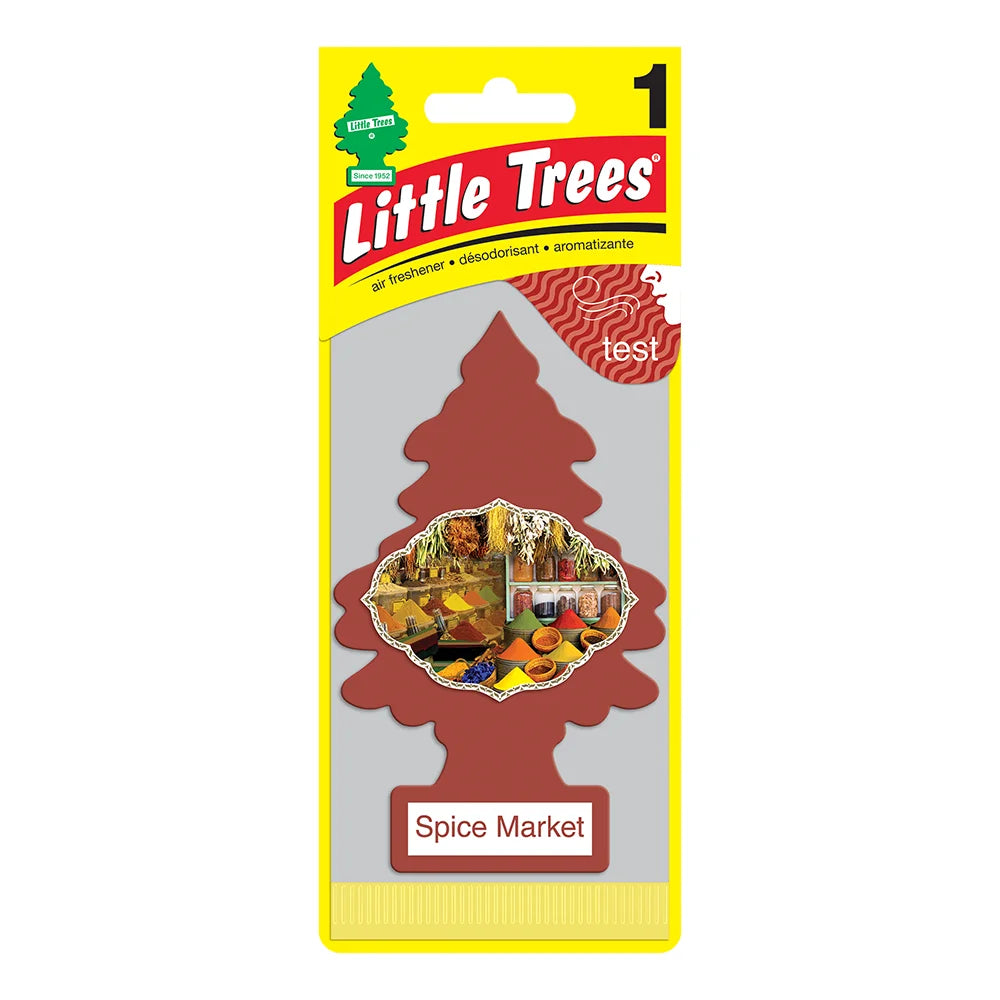 10284 LITTLE TREES AIR FRESHENER - SPICE MARKET