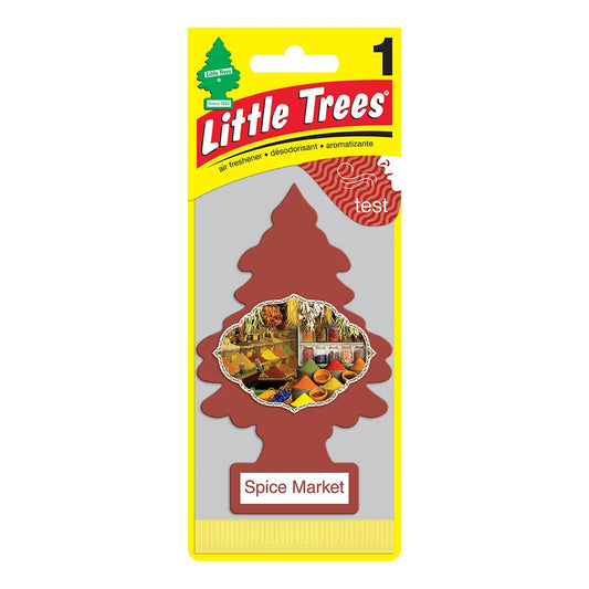 10284 LITTLE TREES AIR FRESHENER - SPICE MARKET