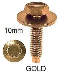 CARKLIP M6x25 BOLTS/WASHER 5PK.
