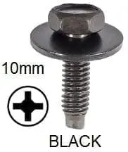 CARKLIP M6x18 BOLTS/WASHER 5PK.