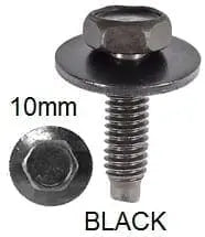 CARKLIP M6x18 BOLTS/WASHER 5PK.