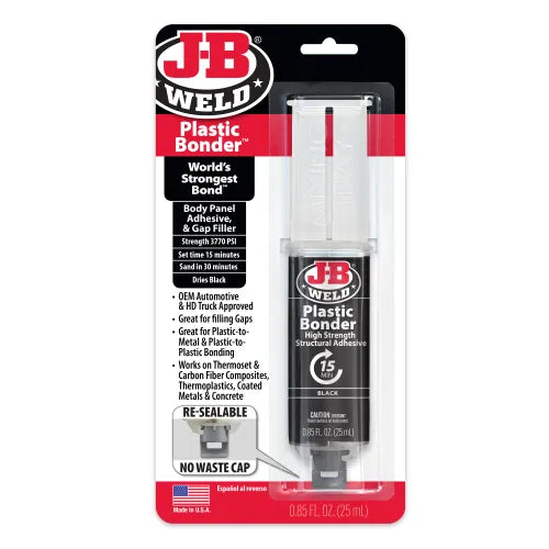 BLACK PLASTIC BONDER JB WELD