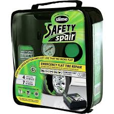 SLIME SAFETY SPAIR 7 MINUTE FLAT TIRE REPAIR SYSTEM
