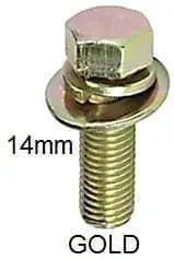 CARKLIP BOLT M10x30 WASHER 2PK