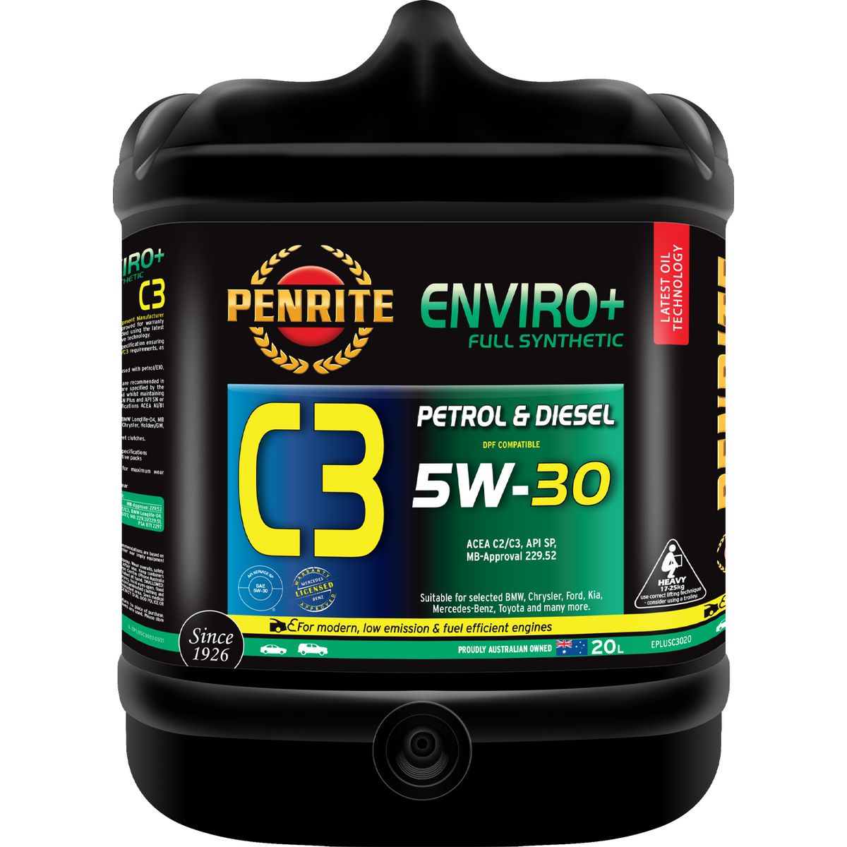 PENRITE ENVIRO PLUS C3 5W30 20L