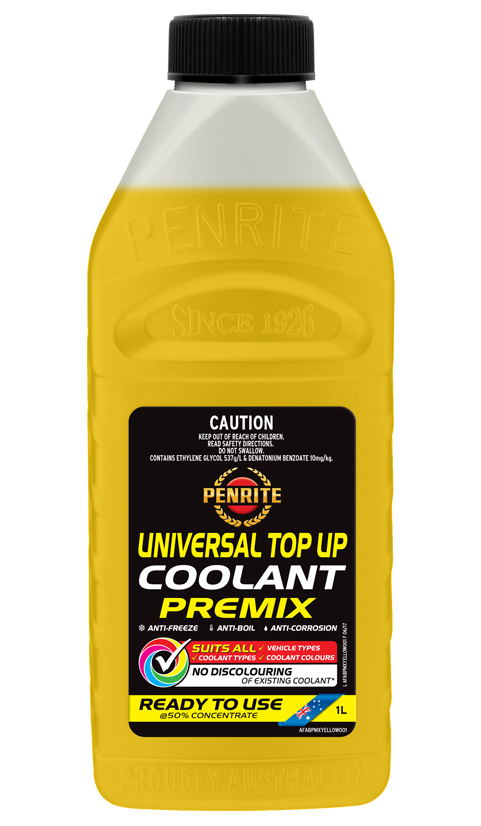 PENRITE COOLANT PREMIX YELLOW 1L