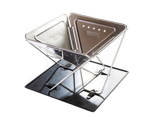 Kings Premium Stainless Steel Folding Firepit