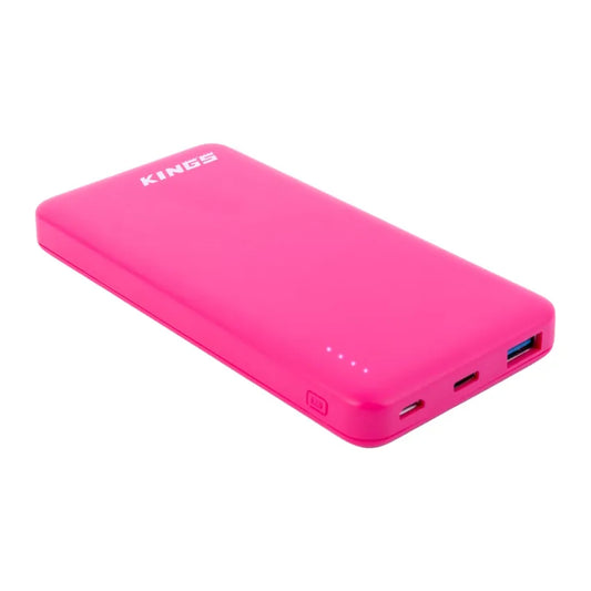 KINGS Pink Power Bank 10000mAh