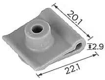 CARKLIP MAZDA GUARD LINER 3PK