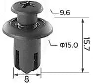 CARKLIP MEDIUM SCRIVET UNIVERS 4PK.