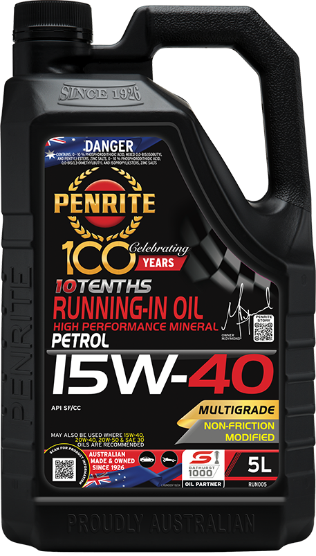OIL RUNNING IN 15W40 5L PENRITE