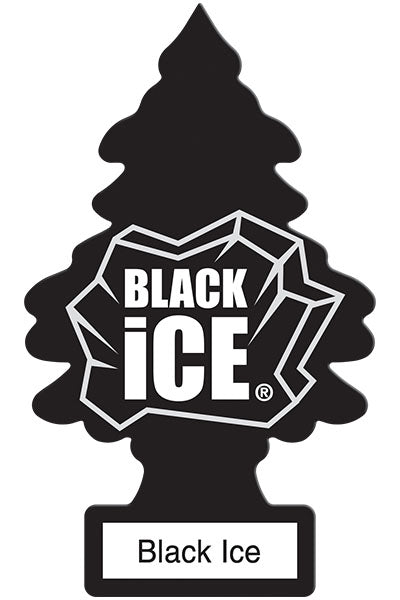 06355 LITTLE TREES AIR FRESHENER - BLACK ICE