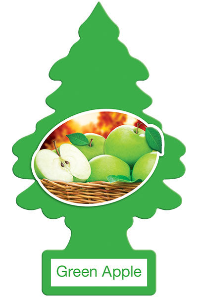 10316 LITTLE TREES AIR FRESHENER - GREEN APPLE