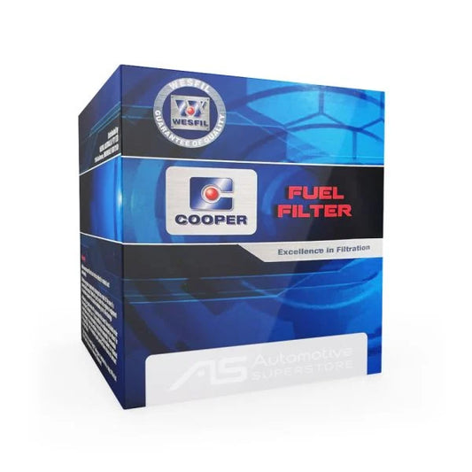Wesfil fuel filter in packaging box