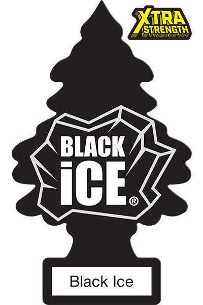 10655 LITTLE TREES AIR FRESHENER - BLACK ICE X/STENGTH