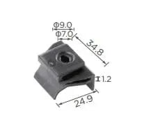 CARKLIP GUARD LINER CLIP 2PK.