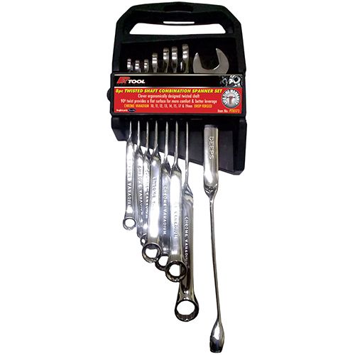 SPANNER SET - COMBO TWISTED 8PC