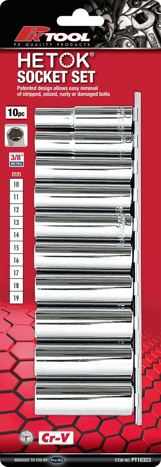 SOCKET SET HETOK DEEP METRIC 3/8DR 8PC