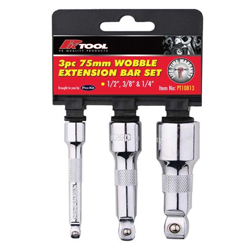 EXTENSION BAR SOCKET SET 3PC